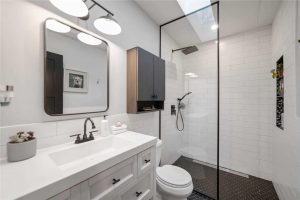 Main Bathroom Renovation in Runnymede/Bloor West Village Toronto by Ashford Homes